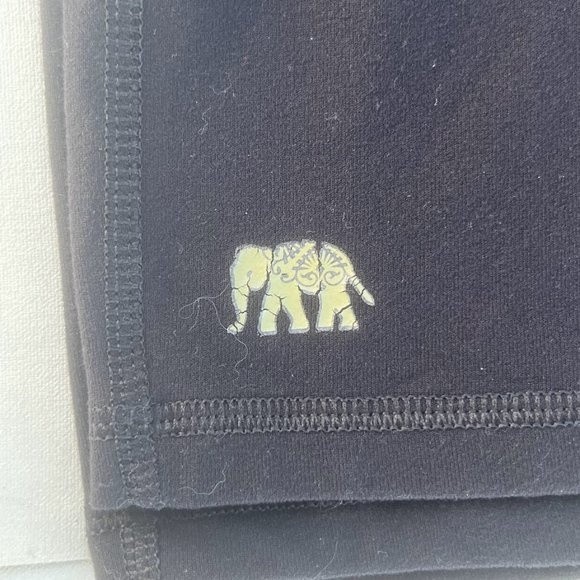 Black High Waisted Cropped Leggings Aziam Size‎ XLarge - Picture 2 of 5